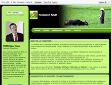 Tablet Screenshot of fondation-aigo.com